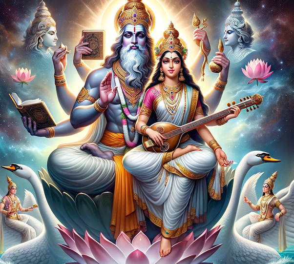 brahma sarasvati relationship